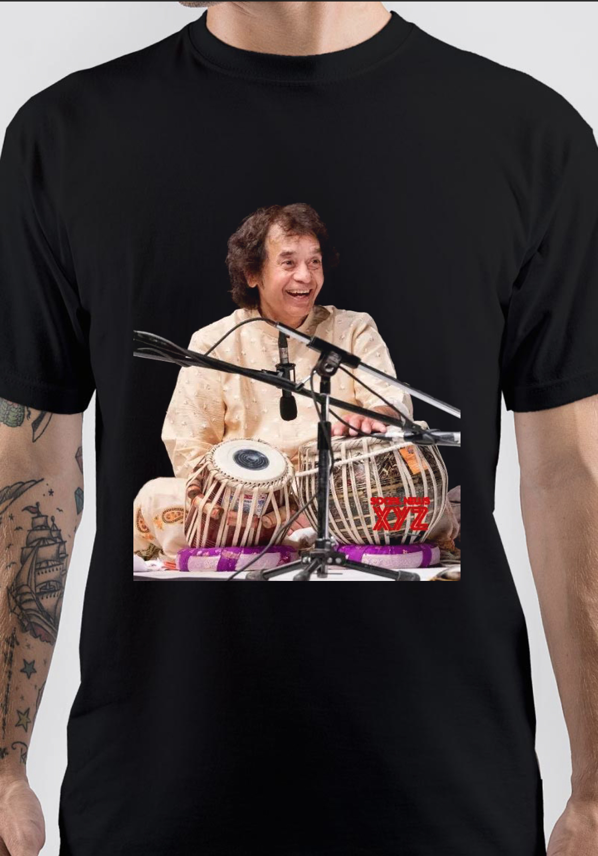 Zakir Hussain T-Shirt