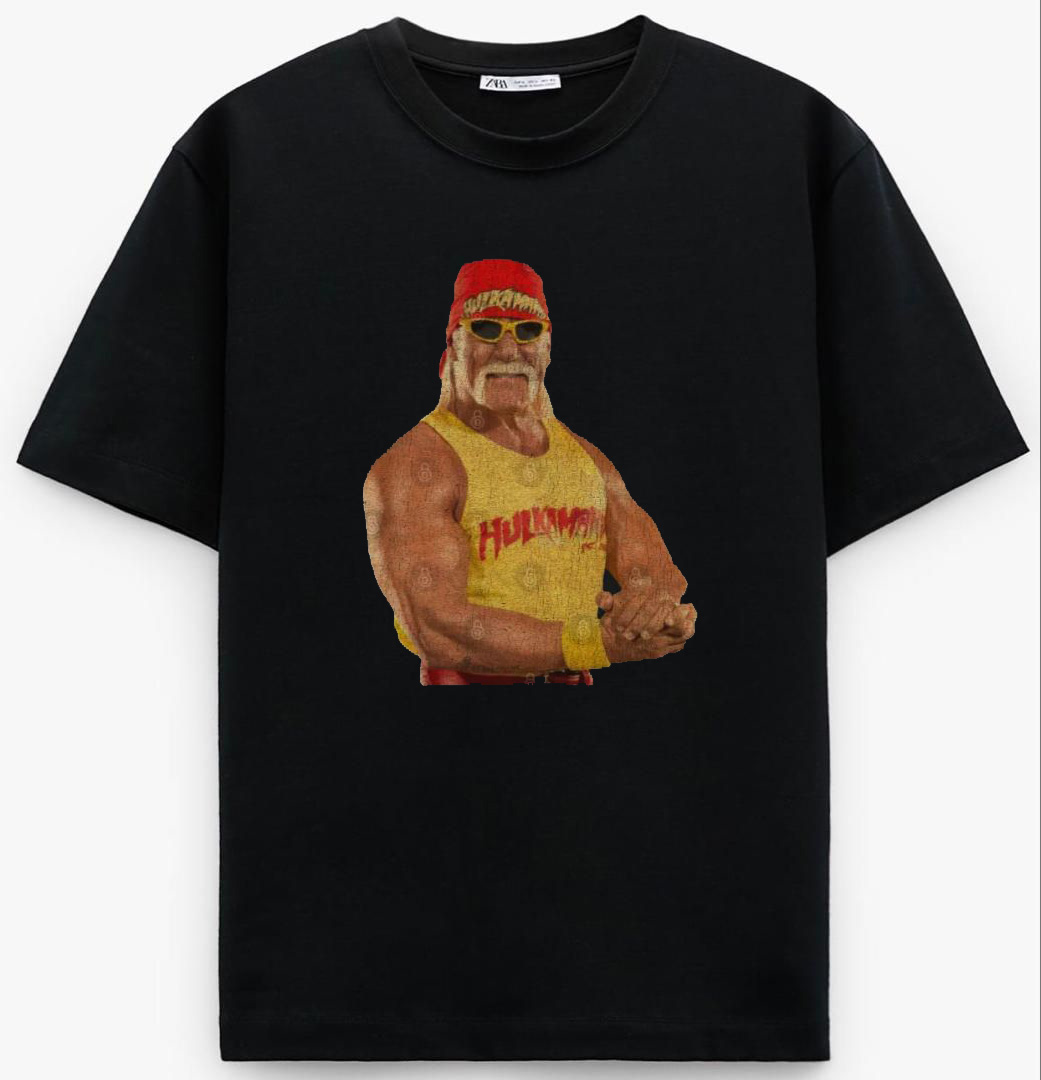 Hulk Hogan Black T-Shirt