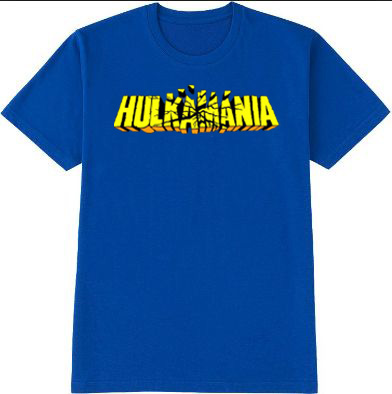 Hulkamania Royal Blue T-Shirt