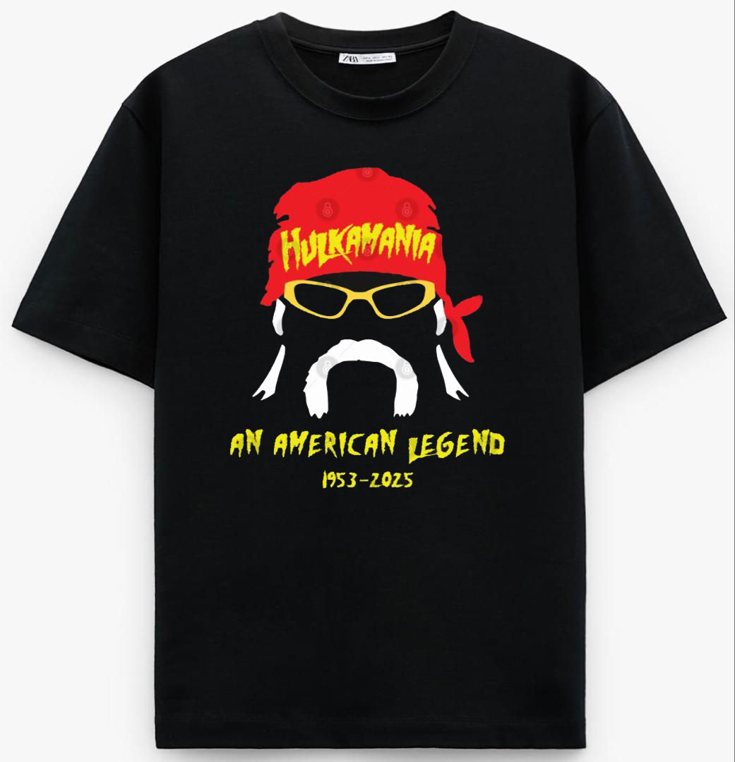 Hulkamania Black T-Shirt