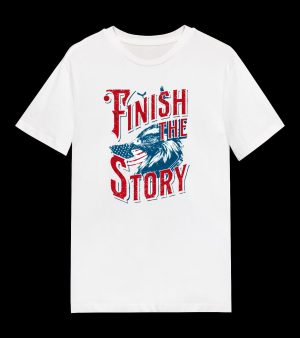 Finish The Story White T-Shirt