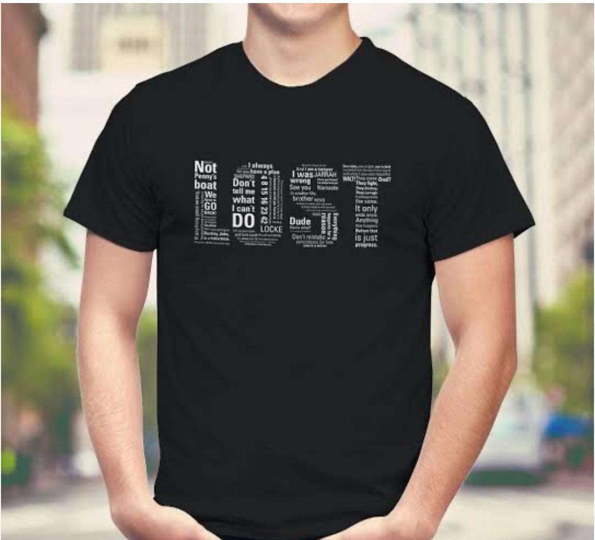 Lost Half Sleeve T-Shirt