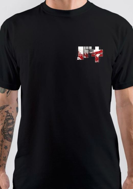 Demon Back Half Sleeve T-Shirt