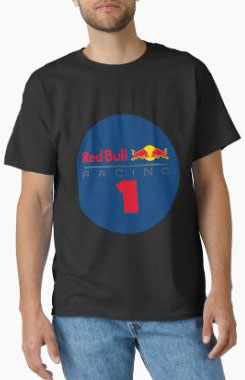 Redbull Racing 1 Black T-Shirt