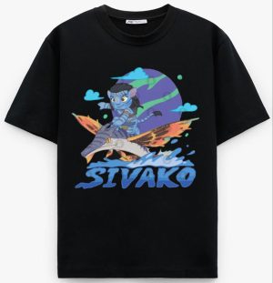 Sivako Black T-Shirt