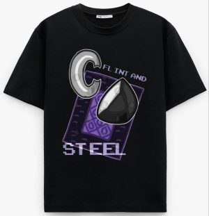 Flint And Steel - Minecraft T-Shirt