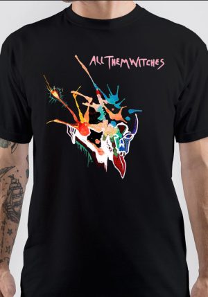 All Them Witches ATW Colorful Skull T-Shirt