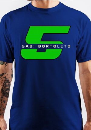 Gabriel Bortoleto F1 Driver Number 5  T-Shirt