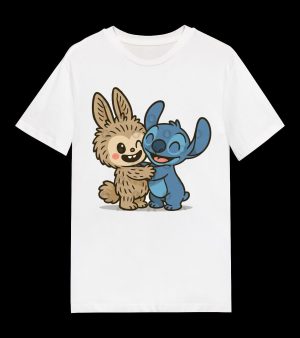 Labubu and Stitch T-Shirt