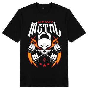 Heavy Metal Red Blaze T-Shirt