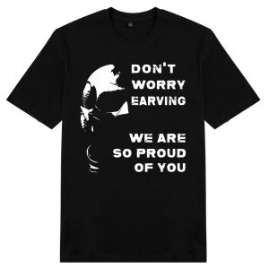 Black Noir Buster Beaver Quote T-Shirt