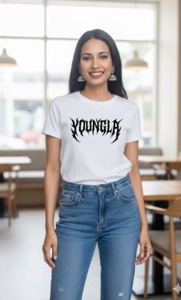 Youngla White T-Shirt