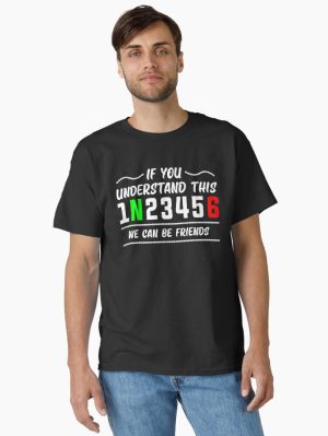 If You Understand This We Can Be Friends printed T-Shirt