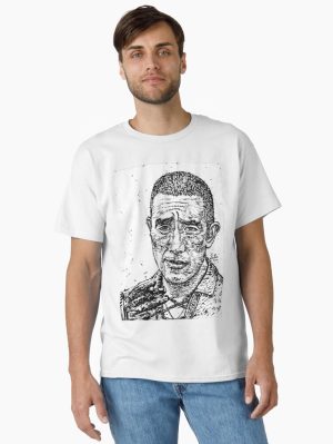 YUKIO MISHIMA ink portrait.1 Classic T-Shirt