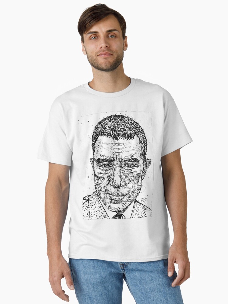 YUKIO MISHIMA ink portrait.2 Classic T-Shirt