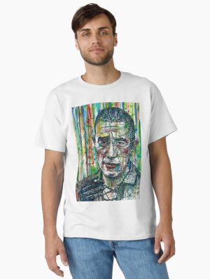 YUKIO MISHIMA watercolor and ink portrait.1 Classic T-Shirt