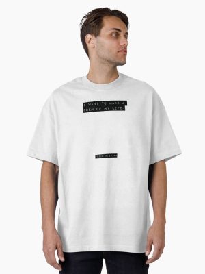 Yukio Mishima Quote Oversized T-Shirt