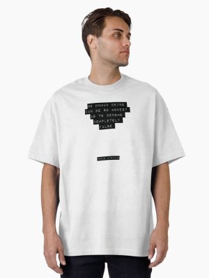 Yukio Mishima Quote Oversized T-Shirt