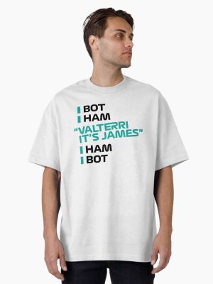 Valterri It's James Oversized T-Shirt