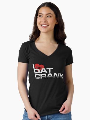 I Love Dat Crank (GoGo) Fitted V-Neck T-Shirt