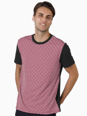 Noughts No Crosses Burgundi Graphic T-Shirt