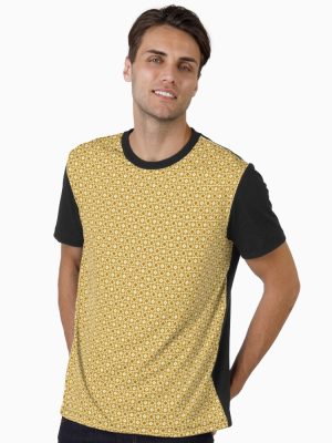 Noughts No Crosses Safron Yellow Graphic T-Shirt