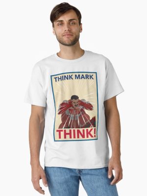 THINK MARK, THINK! MEME from Invincible Omniman Classic T-Shirt