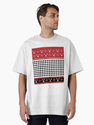Crosses and Tipis Oversized T-Shirt