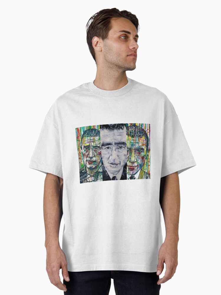 THREE TIMES YUKIO MISHIMA .2 Oversized T-Shirt