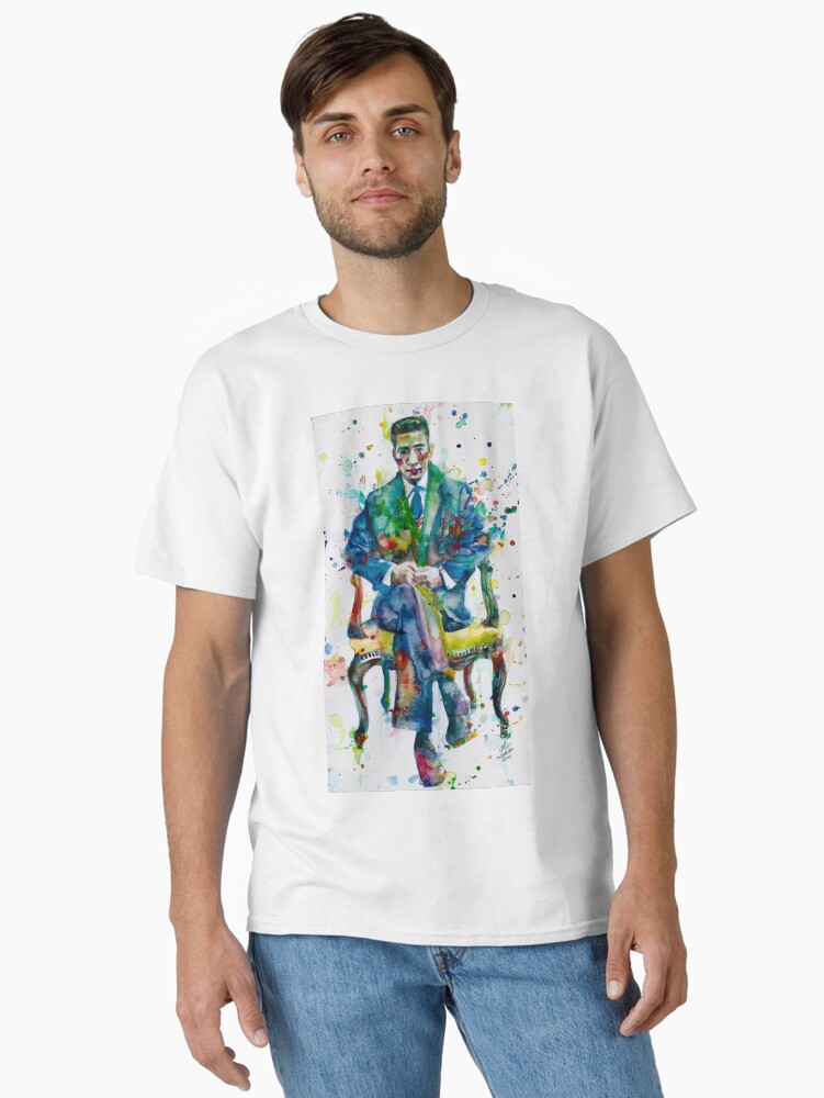 YUKIO MISHIMA - watercolor portrait. 3 Classic T-Shirt