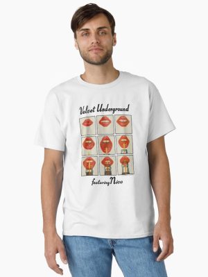 The-Velvet-Underground-Featuring-Nico   Printed T-Shirt