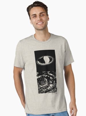 Saturn Planet Texture V02 Essential T-Shirt