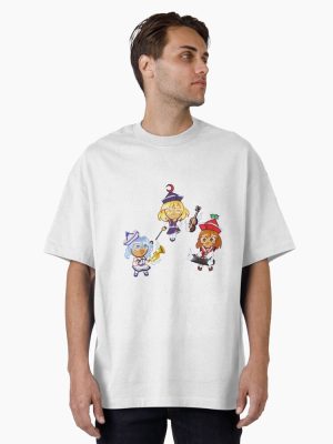 Ghostly Band Phantom Trio Oversized T-Shirt