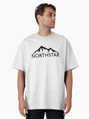 SKIING NORTHSTAR CALIFORNIA SKI SNOWBOARDING SKIER MOUNTAINS Oversized T-Shirt