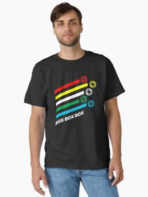 Box Box Box F1 Tyre Compound Options Classic T-Shirt