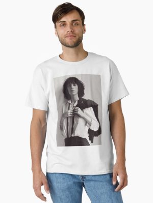 Patti Smith Horse 1970s Printed T-Shirt