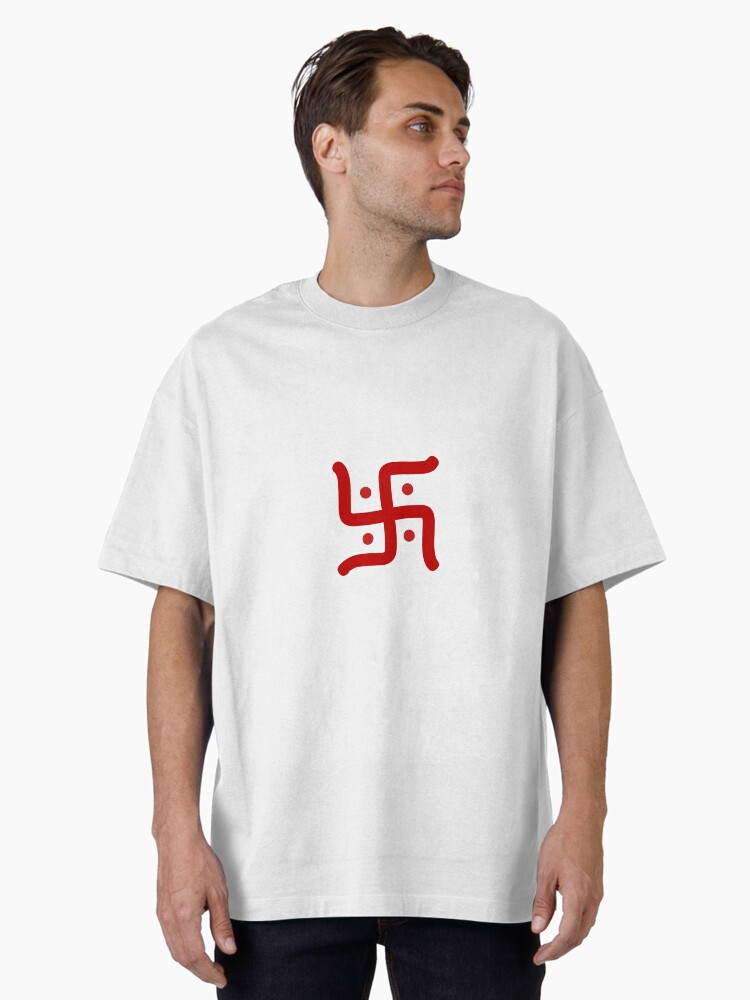 Swastika Oversized T-Shirt