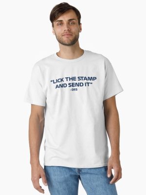 Daniel Ricciardo "Lick the Stamp & Send it" Quote Classic T-Shirt