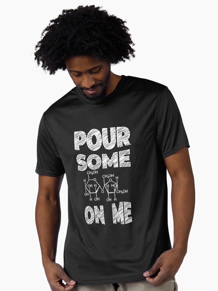 Pour Some Sugar On Me | Vertical Pattern Active T-Shirt
