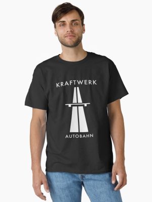 Kräftwërk Aütöbähn Shïrt Stïċkër Höödïë Mäsk          Classic T-Shirt