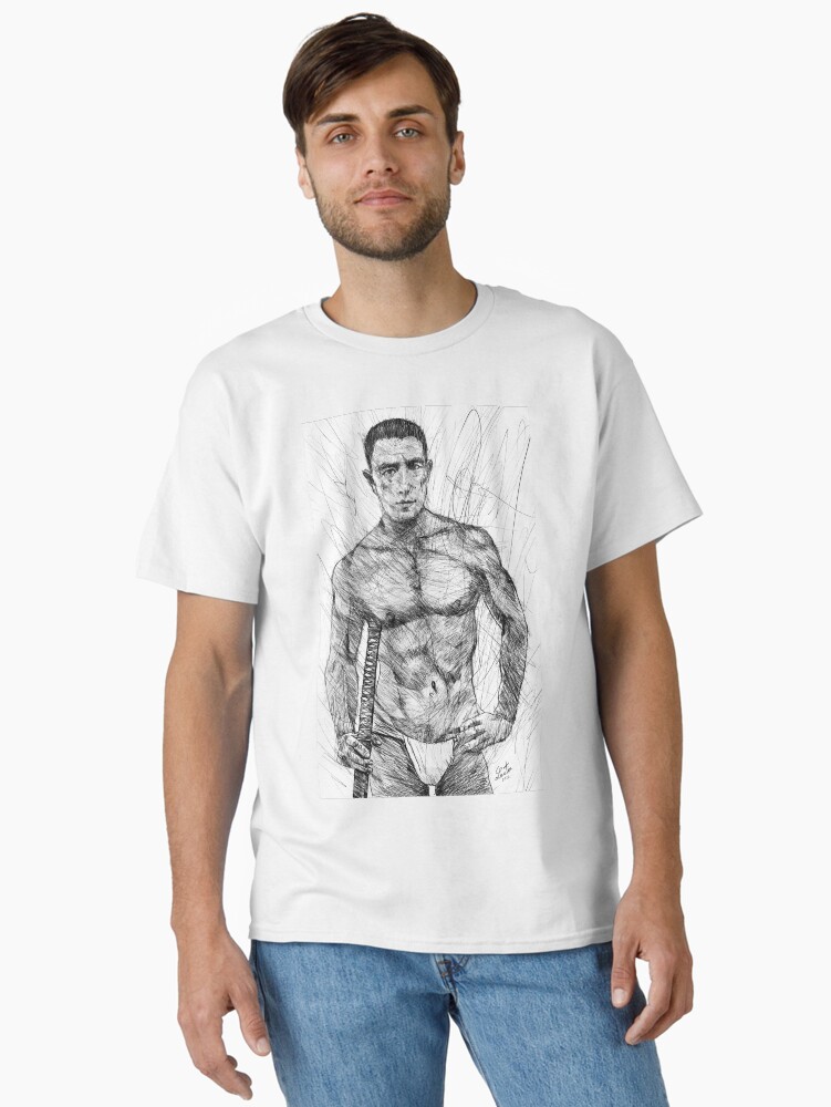 YUKIO MISHIMA pencil portrait .1 Classic T-Shirt