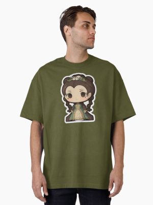 Cute Victorian Kawaii Girl Oversized T-Shirt