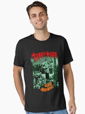 World Downfall by Terrorizer Classic Old School Death Grind Metal Essential T-Shirt