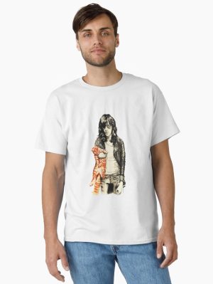 Joey Ramone Printed T-Shirt