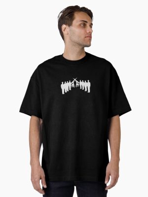 Mishima silhouette Oversized T-Shirt
