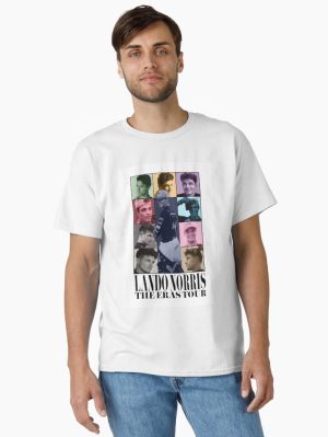Lando Norris : The Eras Tour Printed T-Shirt