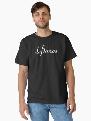 American alternative nu metal band ><deftones@>> Printed T-Shirt