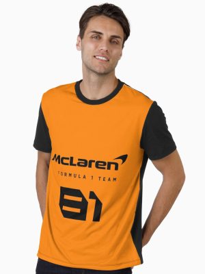 Mclaren Oscar Piastri F1 Graphic T-Shirt