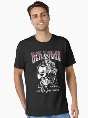 Vintage Printed Guitar Essential T-Shirt Essential T-Shirt
