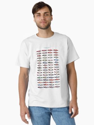 Vintage f1 Cars Classic T-Shirt